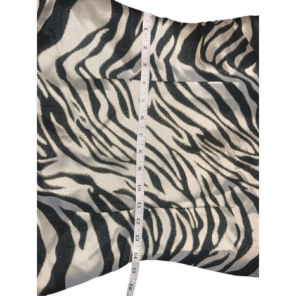 Free people Audette Kate Mini zebra black and white Dress small - Picture 6 of 9